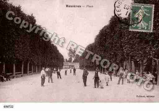 Ville de ROSIERESENSANTERRE, carte postale ancienne