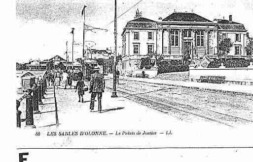 Ville de SABLESD'OLONNE(LES), carte postale ancienne