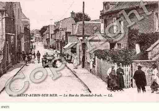 Ville de SAINTAUBINSURMER, carte postale ancienne