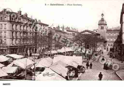 Ville de SAINTETIENNE, carte postale ancienne