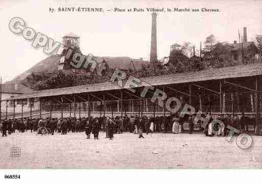 Ville de SAINTETIENNE, carte postale ancienne