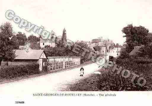 Ville de SAINTGEORGESDEROUELLEY, carte postale ancienne