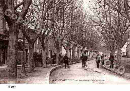 Ville de SAINTGILLES, carte postale ancienne