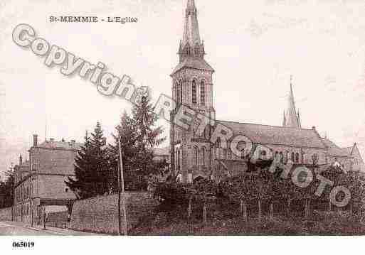 Ville de SAINTMEMMIE, carte postale ancienne