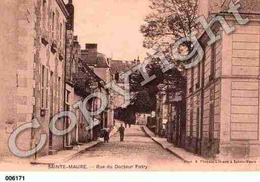 Ville de SAINTEMAUREDETOURAINE, carte postale ancienne