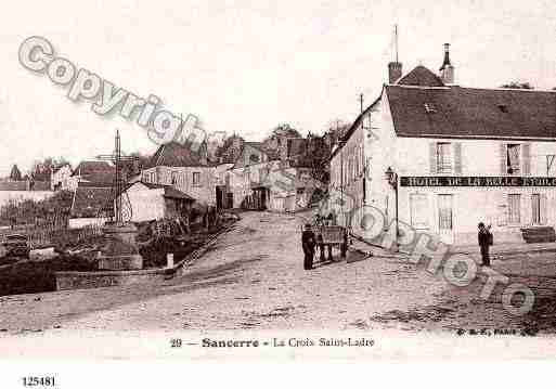 Ville de SANCERRE, carte postale ancienne