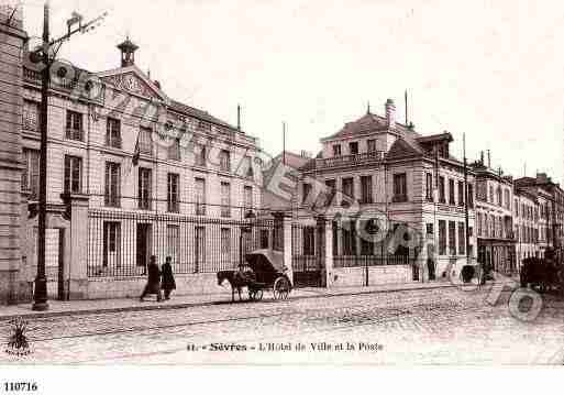 Ville de SEVRES, carte postale ancienne