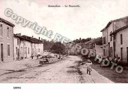 Ville de SOMMEDIEUE, carte postale ancienne