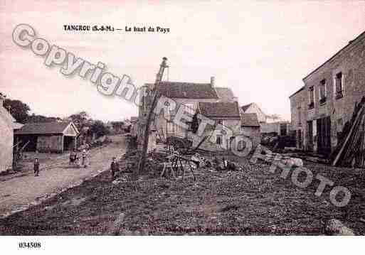 Ville de TANCROU, carte postale ancienne