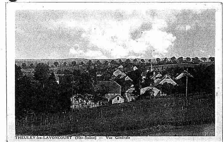 Ville de THEULAYLESLAVENCOURT, carte postale ancienne