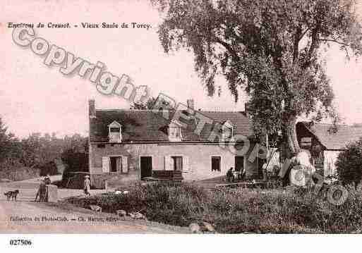 Ville de TORCY, carte postale ancienne