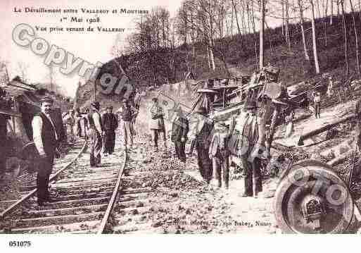 Ville de VALLEROY, carte postale ancienne