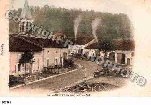 Ville de VARVINAY, carte postale ancienne