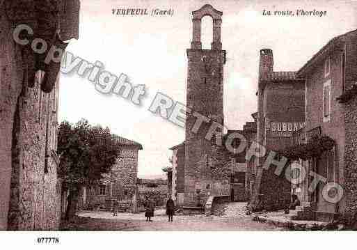 Ville de VERFEUIL, carte postale ancienne