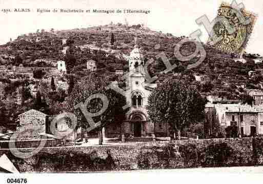 Ville de ALES, carte postale ancienne