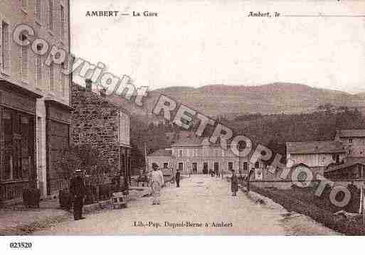 Ville de AMBERT, carte postale ancienne Ville de AMBERT, carte postale ancienne