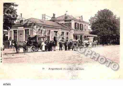 Ville de ARGENTEUIL, carte postale ancienne