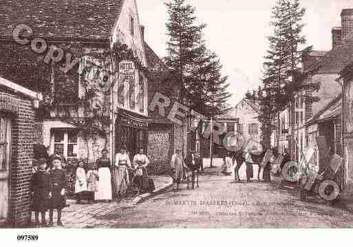 Ville de ASPRES(LES), carte postale ancienne