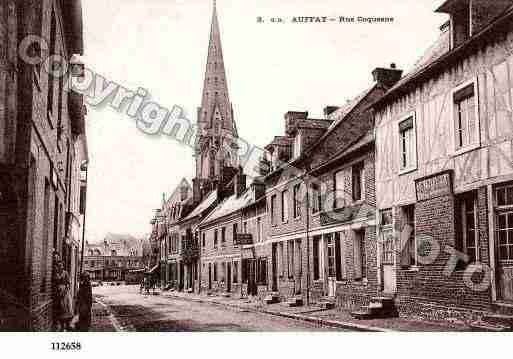 Ville de AUFFAY, carte postale ancienne