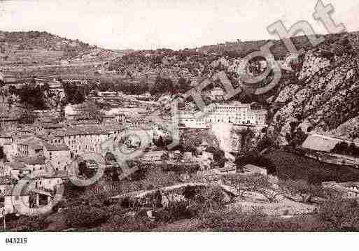 Ville de BARJOLS, carte postale ancienne