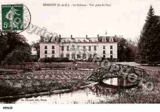 Ville de BEHOUST, carte postale ancienne