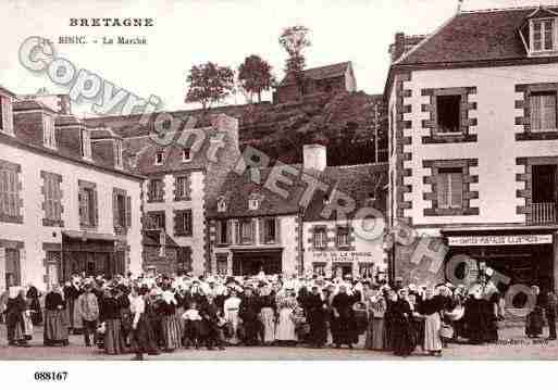 Ville de BINIC, carte postale ancienne