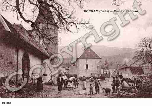 Ville de BONNAY, carte postale ancienne