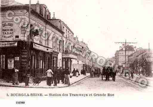 Ville de BOURGLAREINE, carte postale ancienne Ville de BOURGLAREINE, carte postale ancienne