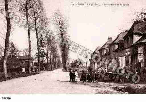 Ville de BOUVILLE, carte postale ancienne