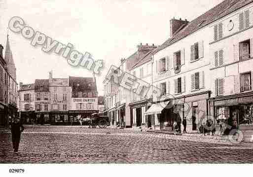 Ville de BRIECOMTEROBERT, carte postale ancienne