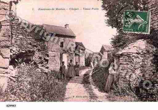 Ville de CHAPET, carte postale ancienne