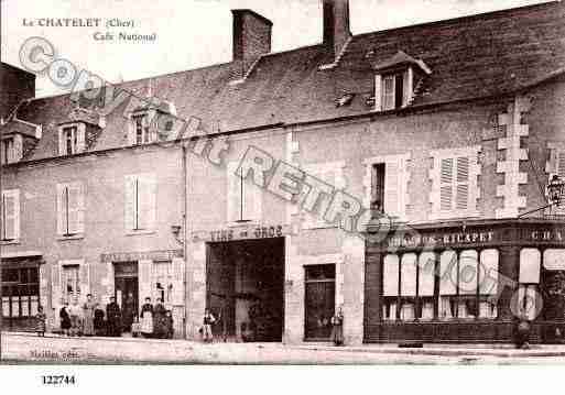 Ville de CHATELET(LE), carte postale ancienne