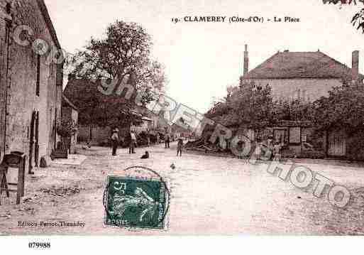 Ville de CLAMEREYPONTROYAL, carte postale ancienne