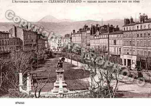 Ville de CLERMONTFERRAND, carte postale ancienne