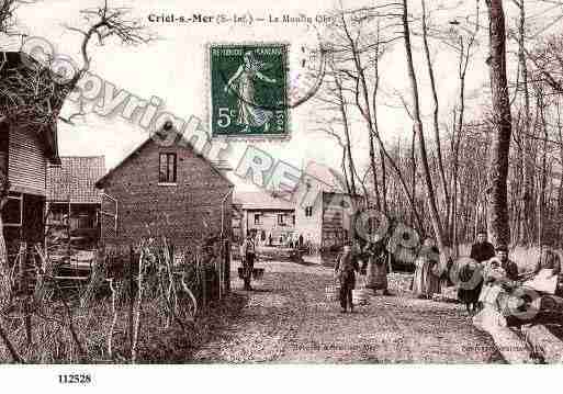 Ville de CRIELSURMER, carte postale ancienne