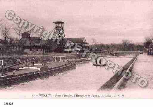 Ville de DENAIN, carte postale ancienne