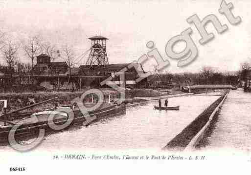 Ville de DENAIN, carte postale ancienne