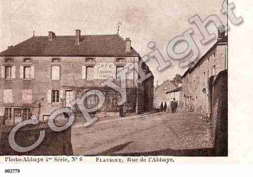 Ville de FLAVIGNYSUROZERAIN, carte postale ancienne