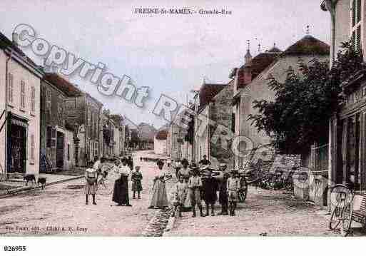 Ville de FRESNESAINTMAMES, carte postale ancienne