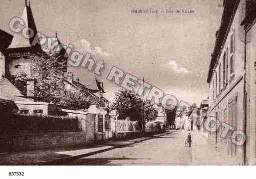 Ville de GACE, carte postale ancienne
