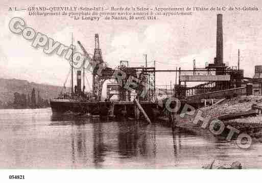 Ville de GRANDQUEVILLY(LE), carte postale ancienne