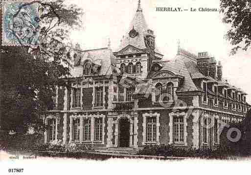 Ville de HERBLAY, carte postale ancienne