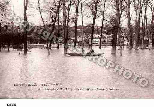 Ville de HERBLAY, carte postale ancienne