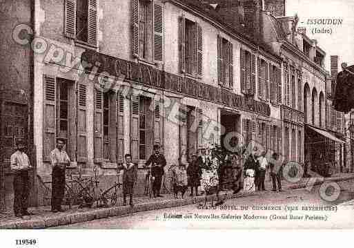 Ville de ISSOUDUN, carte postale ancienne