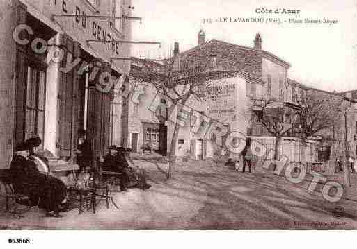 Ville de LAVANDOU(LE), carte postale ancienne