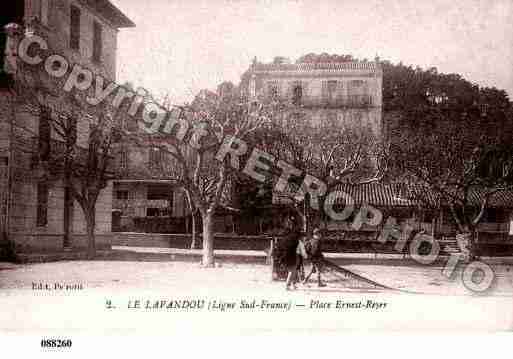 Ville de LAVANDOU(LE), carte postale ancienne Ville de LAVANDOU(LE), carte postale ancienne