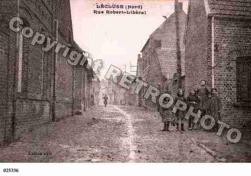 Ville de LECLUSE, carte postale ancienne