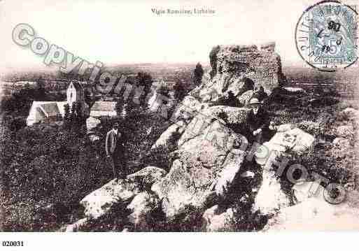 Ville de LITHAIRE, carte postale ancienne