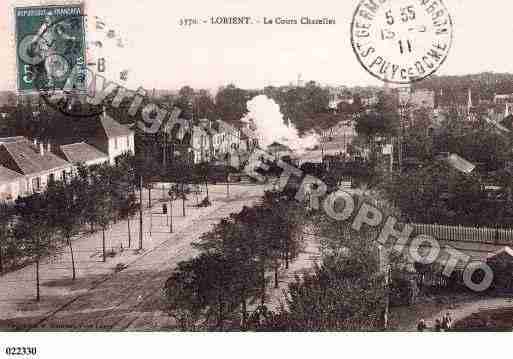 Ville de LORIENT, carte postale ancienne