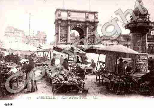 Ville de MARSEILLE, carte postale ancienne